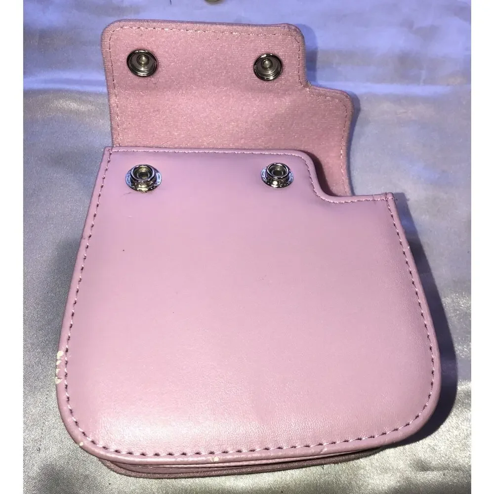 Instax Camera Case Bag Pink Adjustable Strap